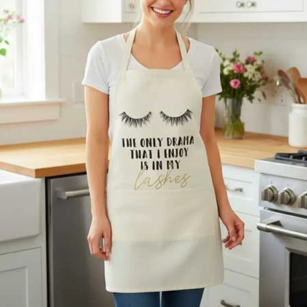 Ladies Drama is in my Lashes Apron